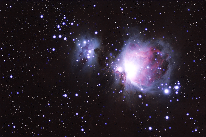 M42/M43/NGC1973/5/7 - Orion and running Man Nebulae